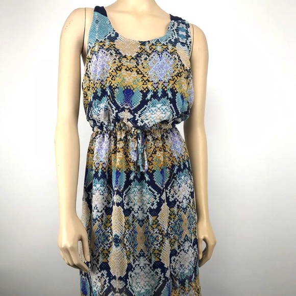 Bisou Bisou Dresses & Skirts - Bisou Bisou Sleeveless Blouson Hi-Lo Dress